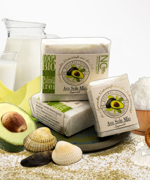 Premium Hand- und Duschseife | "Avo Sole Mio" | Bio Naturseife