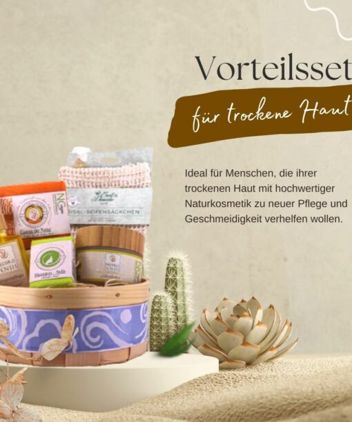 Naturkosmetik Set | Trockene Haut | Einsteigerset