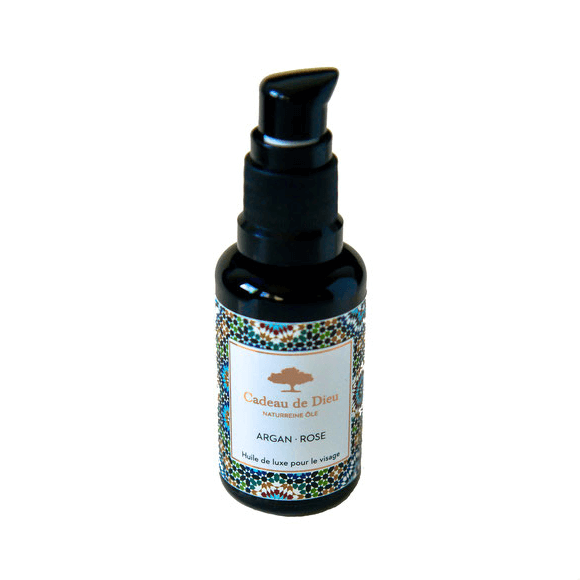 Cadeau de Dieu - Argan & Damaszenerrose - veganes BIO Premium Gesichtsöl