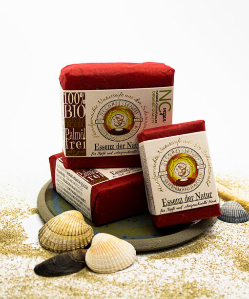 Vegane Bio Naturseife - Reife und anspruchsvolle Haut - Verpackt